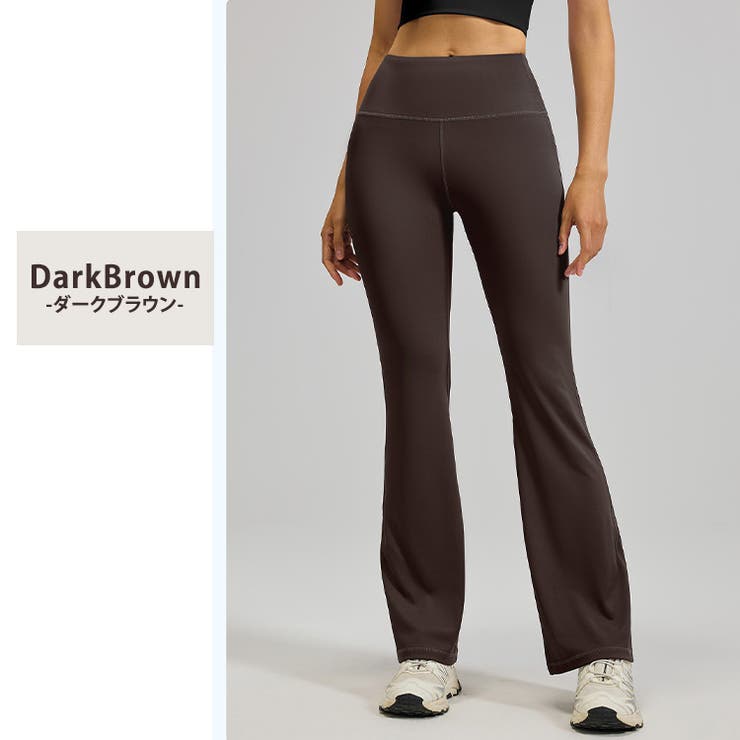 ヨガパンツ フレア レギンス[品番：TY000007947]｜teddyshop（テディー