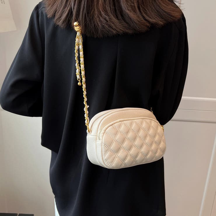 キルティングチェーンミニショルダーバッグ[品番：NHGW0003669]｜non