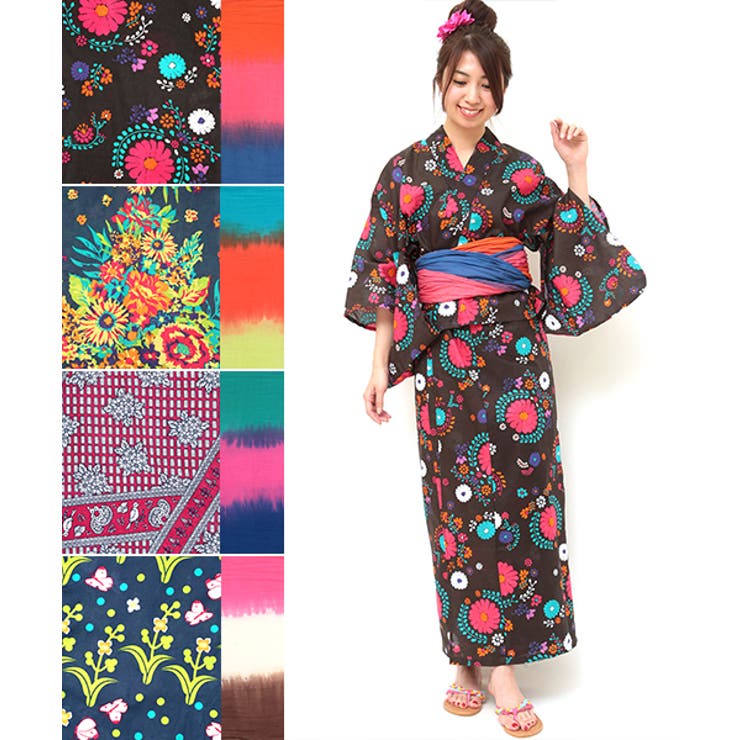 チチカカ 浴衣 セパレートタイプ(帯付き) zfsjbd7093 レディース[品番