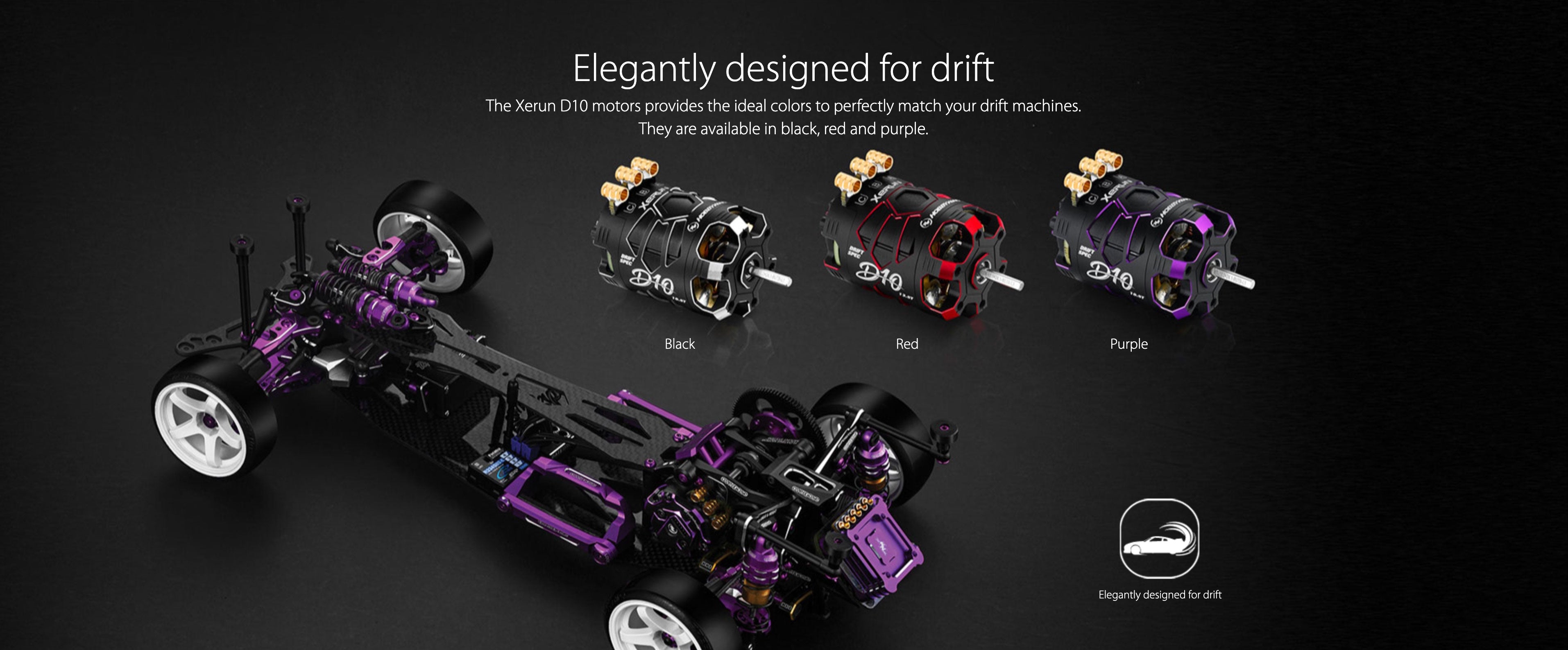 HOBBYWING XD10 ESC series - DRIFT Racing system - HOBBYWING North