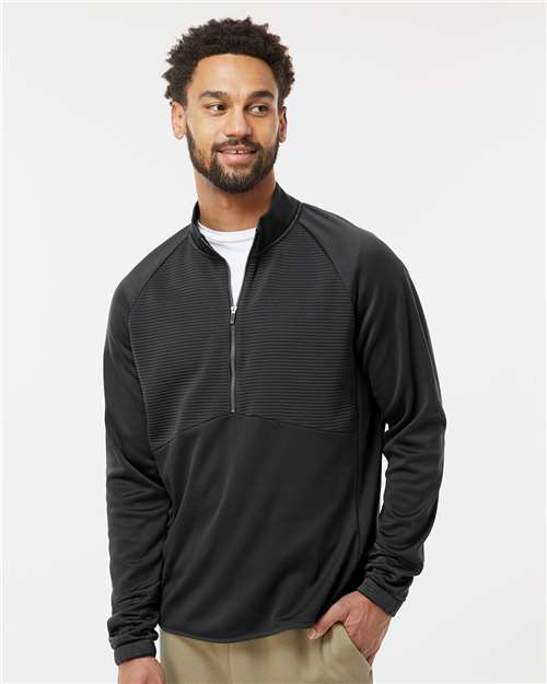 Adidas A587 - Men's Performance Quarter-Zip Pullover