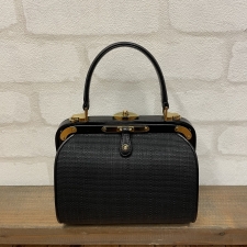 銀座本店で、コンテスのホースヘアーのフレーム2wayハンドバッグ