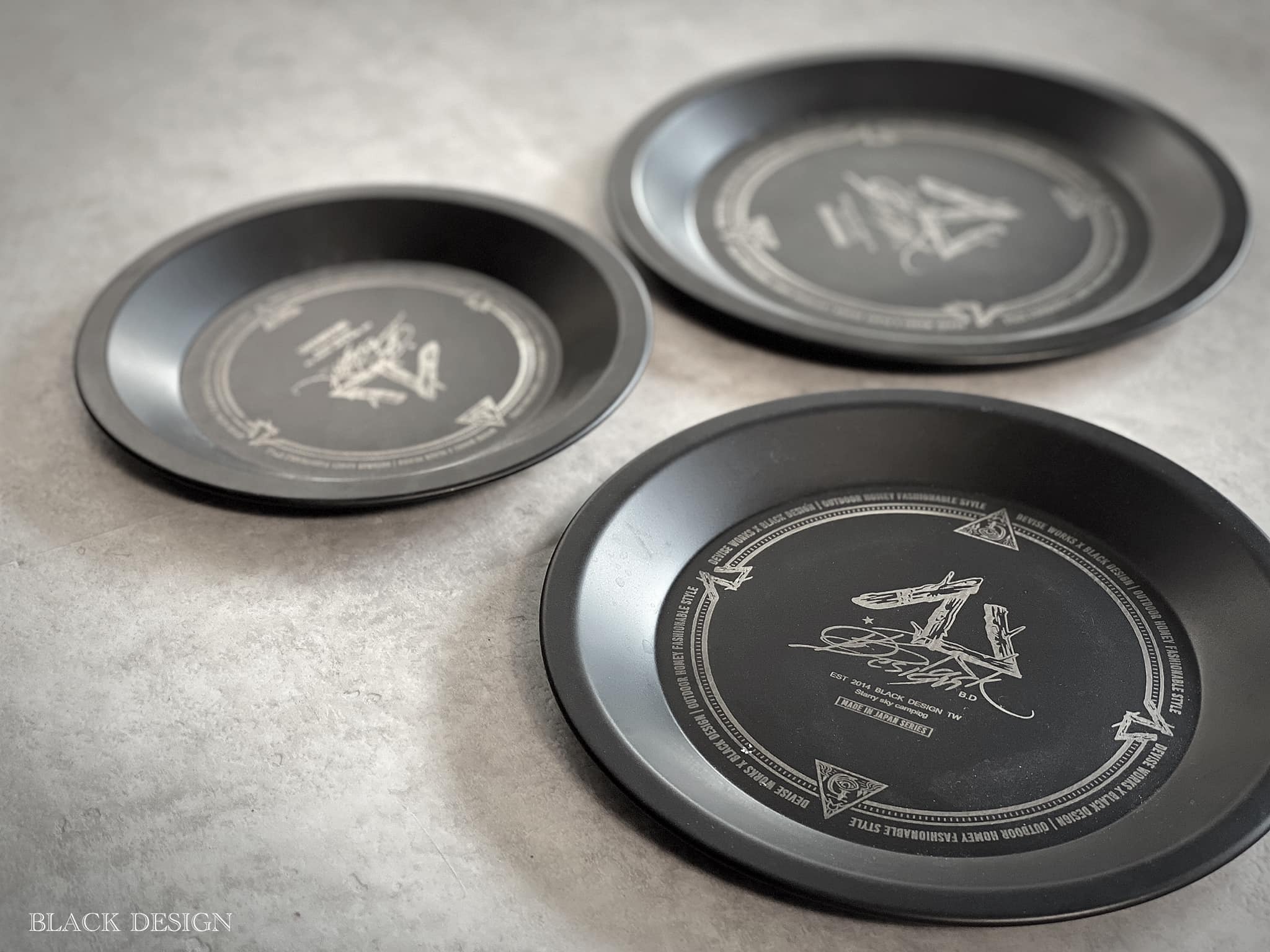 Devise Works × BLACK Design - 金屬盤三件組– 不二吉選BUERJI SELECT