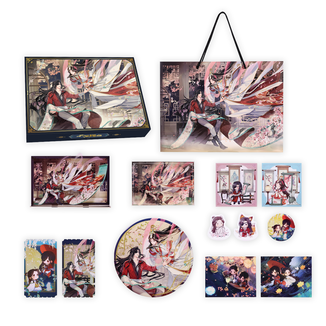 正版周边|| 预售】《天官赐福》动画3周年周边上新（画中人系列- 纪念