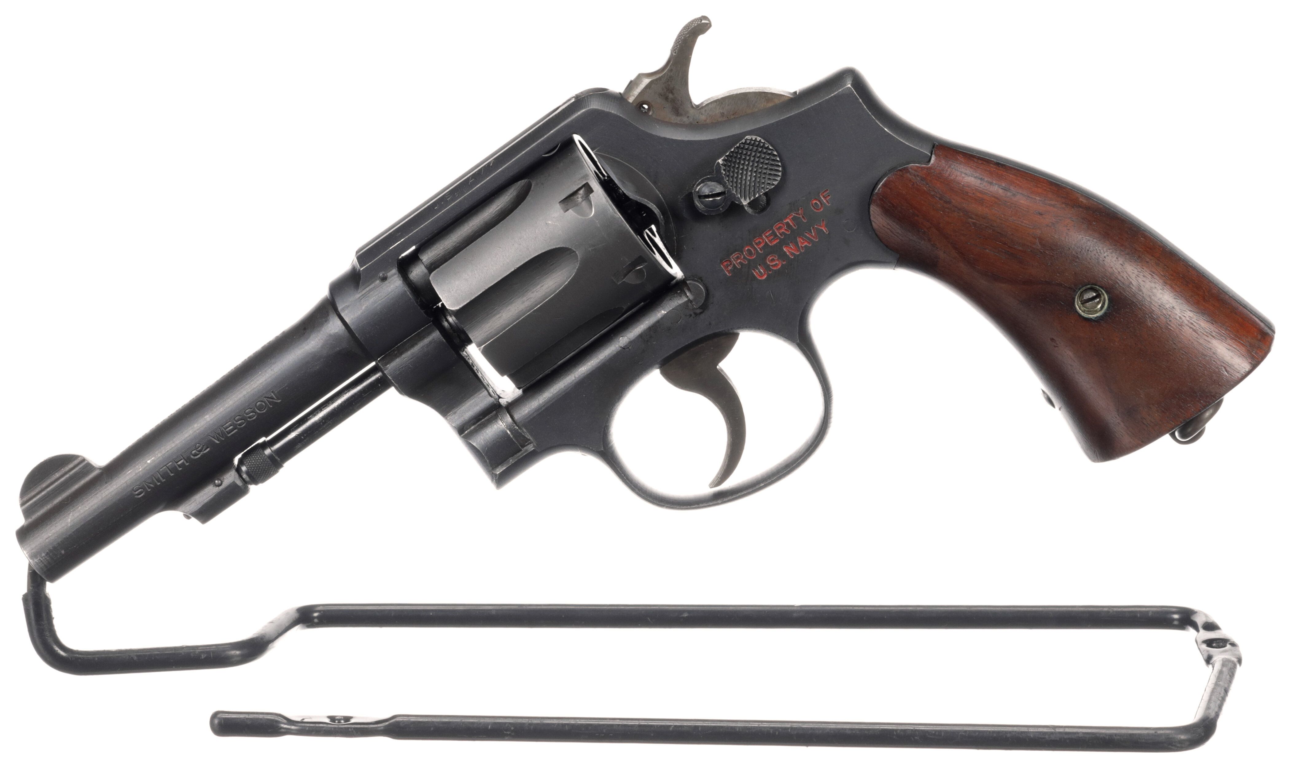 WWII U.S. Navy Smith & Wesson Victory Double Action Revolver