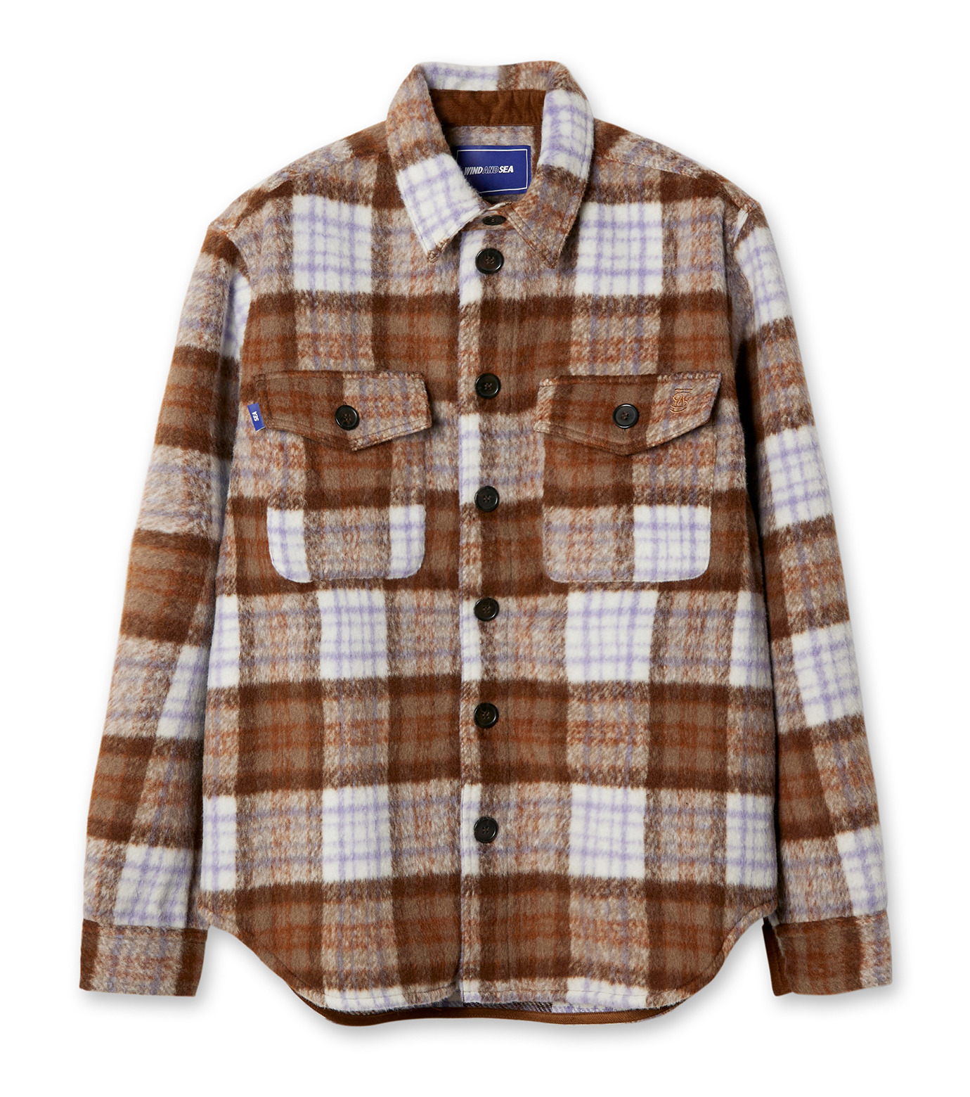 ウィンダンシー - WIND AND SEA | SHAGGY PLAID CPO SHIRT | RESTIR