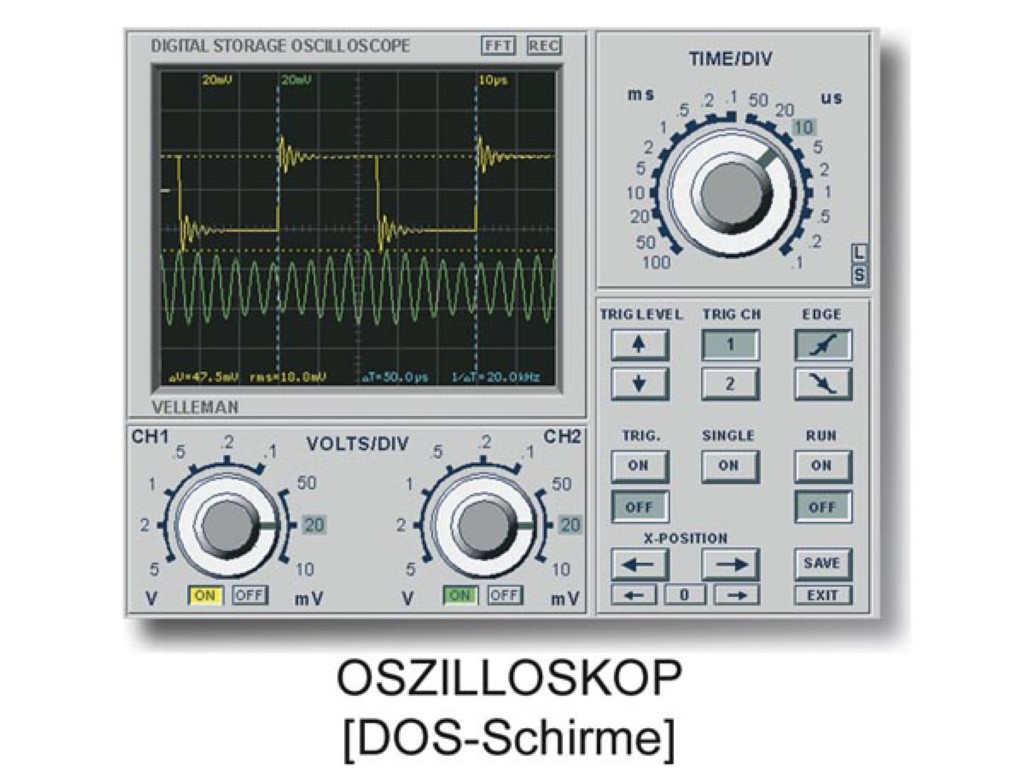 PCS64I: DIGITALSPEICHEROSZILLOSKOP FÜR DEN PC – Velleman