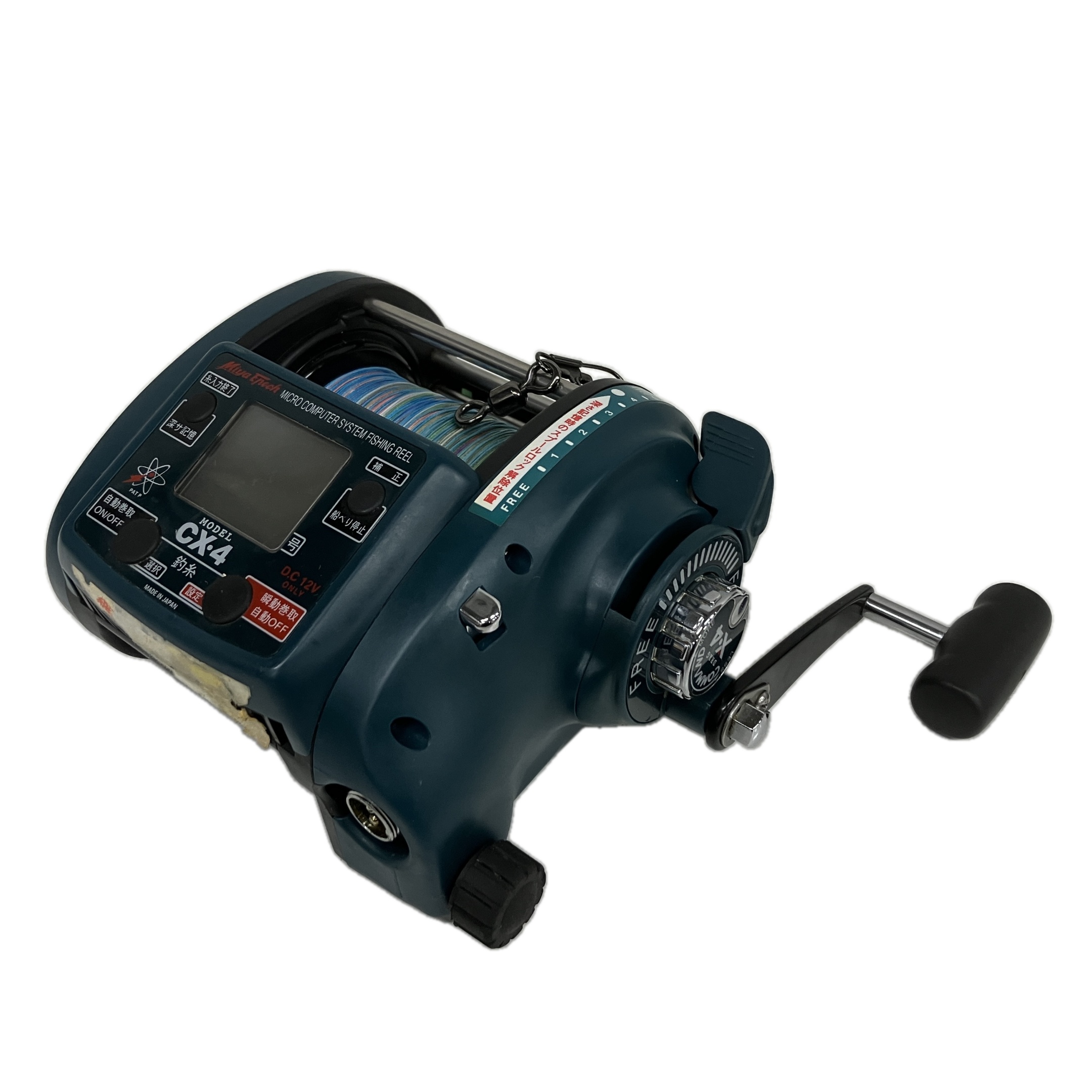 電動リール ミヤマエ CX-4 最新 12V 管97320)訳あり ミヤマエ