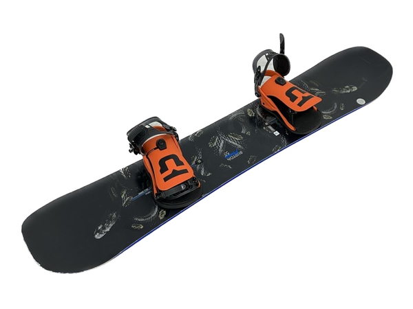 Burton バートン スノーボード 板 ビンディング ケース付 セブン