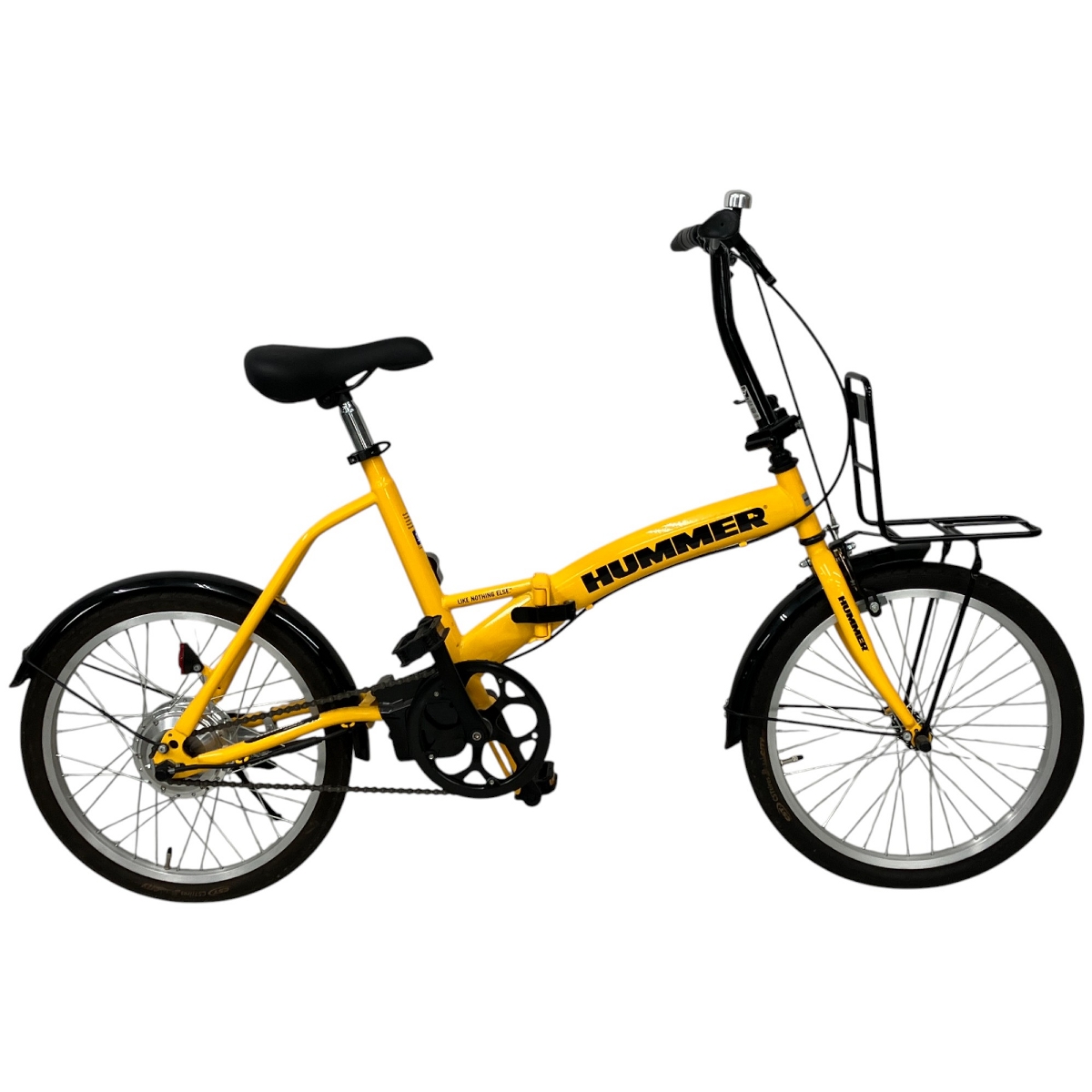 HUMMER 14インチ幼児用自転車 黄色 前カゴ付き引き取り希望 引取希望