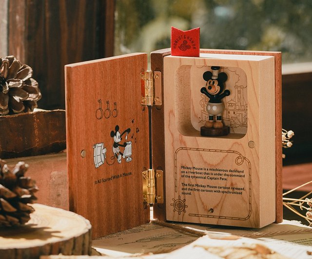 ディズニー ミッキーマウス ミニー 星に願いを オルゴール Disney