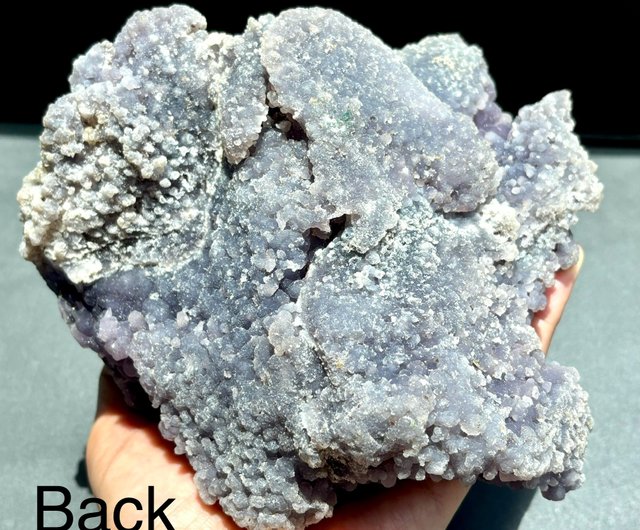 香港 *奇石シリーズ* 天然 グレープアゲート 原石 Natural crystal