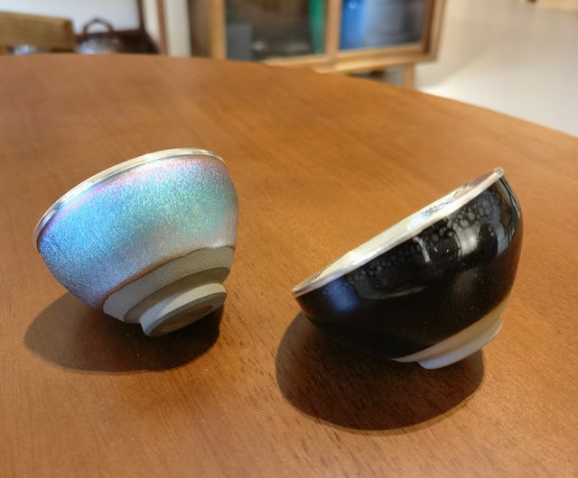 尚幀品銀杯瓷包銀杯建盞包銀純銀9999銀茶杯尚幀品手工銀壺｜茶壺/茶杯