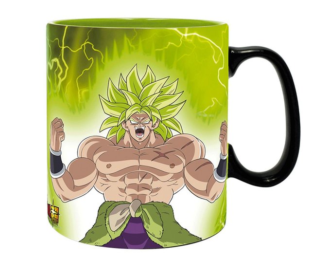 香港 ドラゴンボール公認 感温変色カップ ドラゴンボール超 ブロニVS