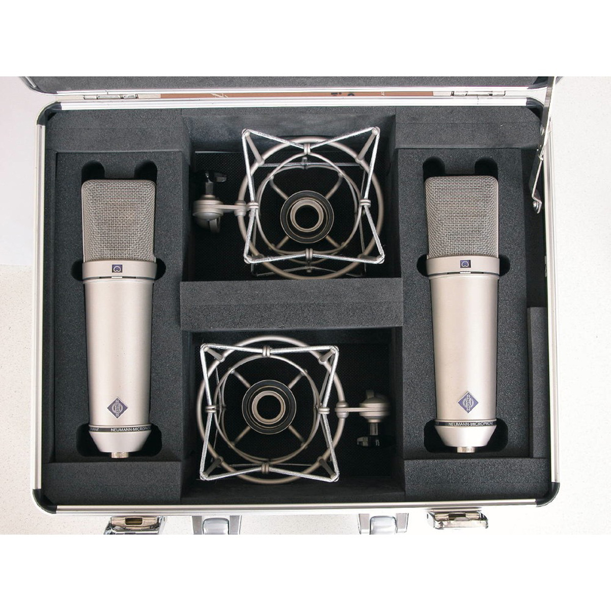 Neumann U 87 Ai Set Z Stereo Pair NI Nickel Finish – Sonic Circus