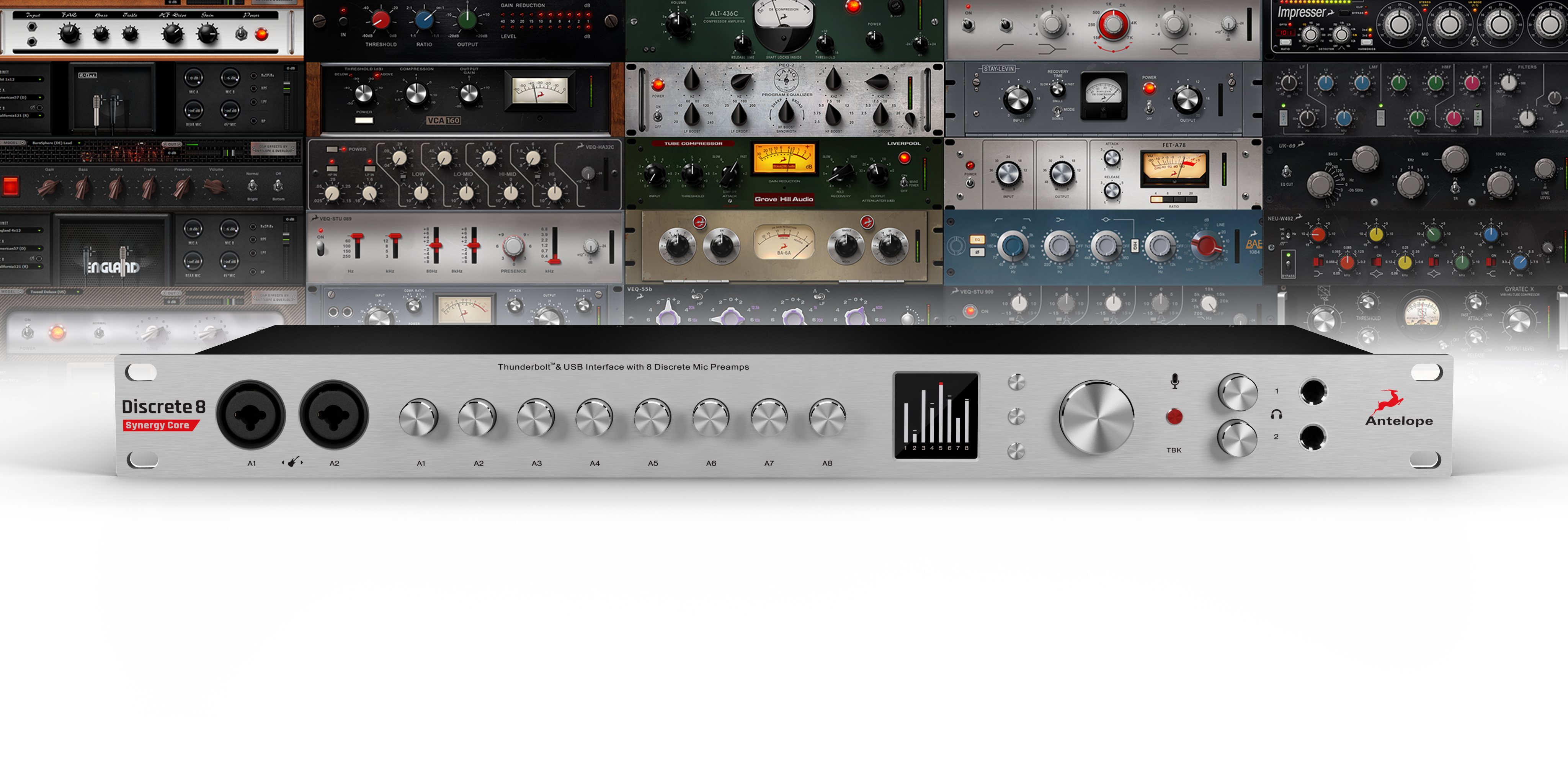 Antelope Audio Discrete 8 Synergy Core Audio Interface – Sonic Circus