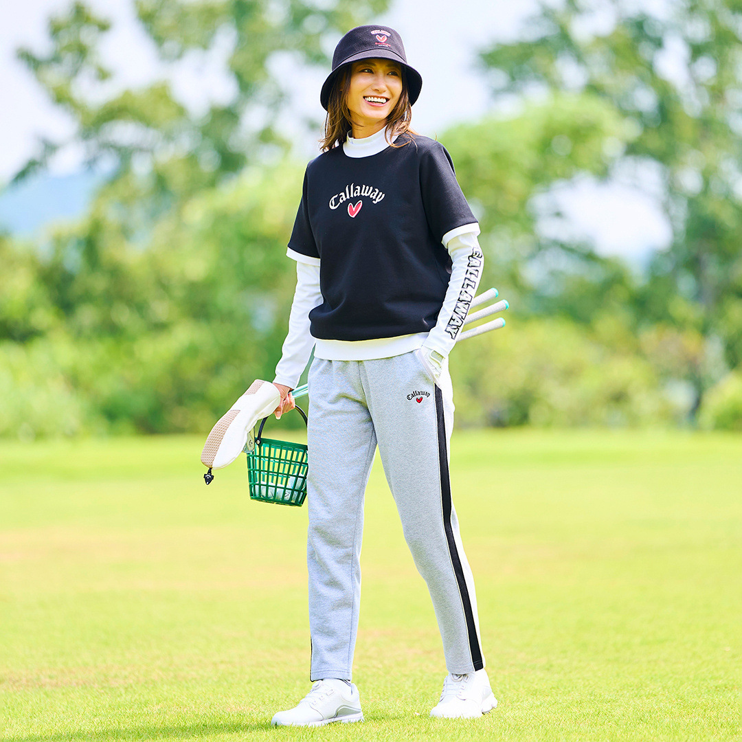 Callaway ラブキャロウェイ スウェットパンツ ブラック LL 完売品 楽天