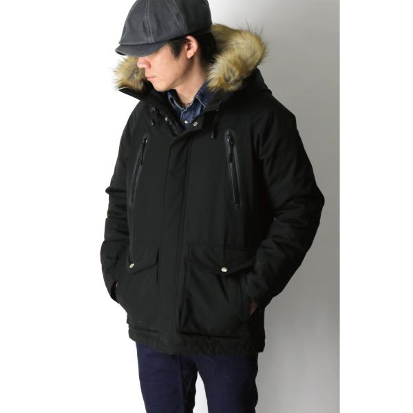 20%OFF!! (ショット) Schott シュノーケル ダウン ジャケットフード