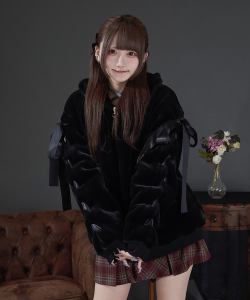 PAL ELFY | うさ耳ファーコート/地雷系 量産型 - Buyee 通販購入