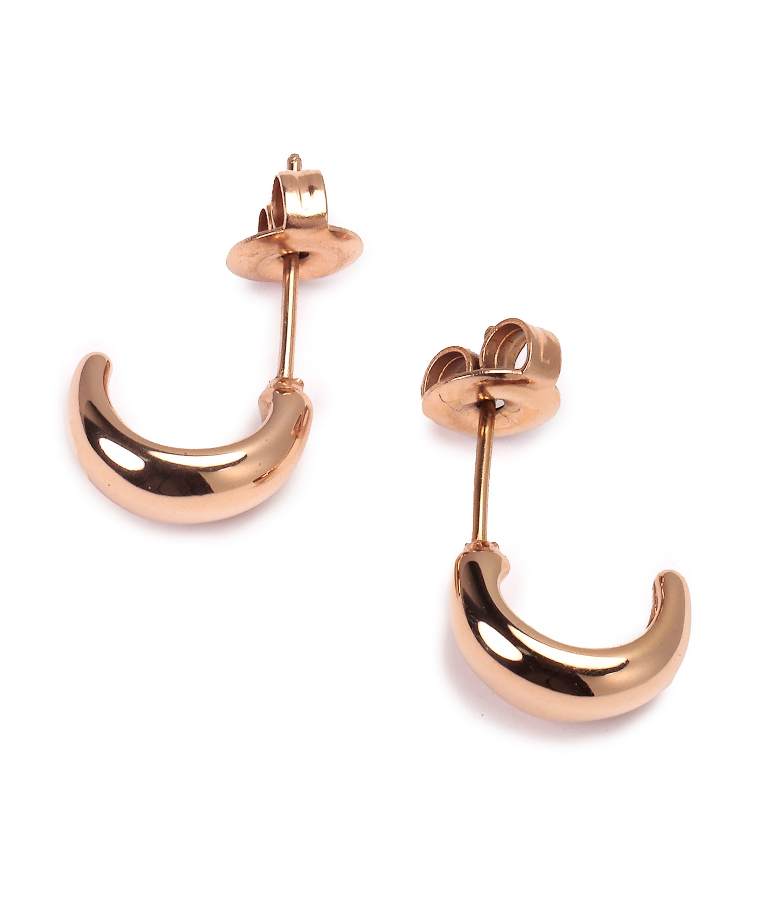 ピンクゴールド]ミニドロップピアス