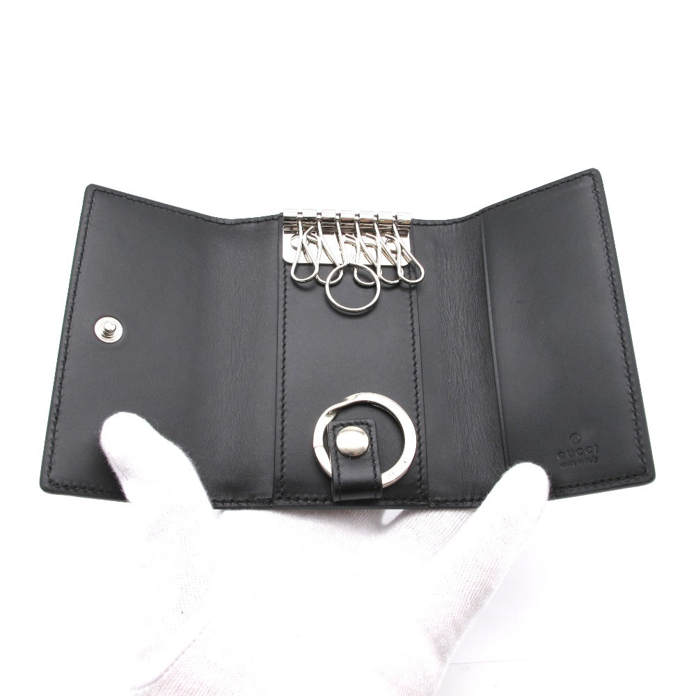 GUCCI グッチ GG グッチシマ キーリング付き 6連 キーケース 473824