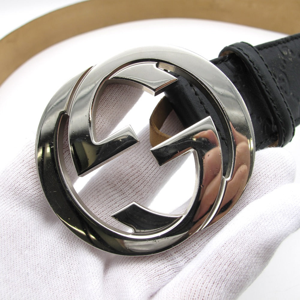 GUCCI グッチ インターロッキングG ベルト 114984 グッチシマ GG柄