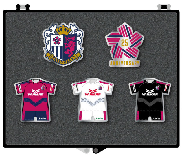 25周年記念 ピンバッジセット」 受注販売のお知らせ | セレッソ大阪