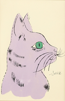 アンディ・ウォーホル Andy Warhol サムという名前の猫 | ONLINE STORE