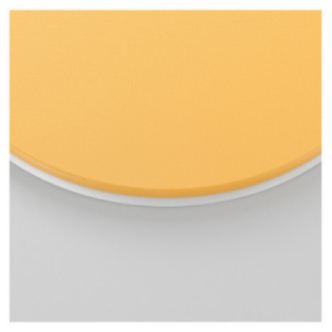 栗原はるみ【抗菌剤配合】まな板(丸)マスタード 30cm＆24.5cmセット 2