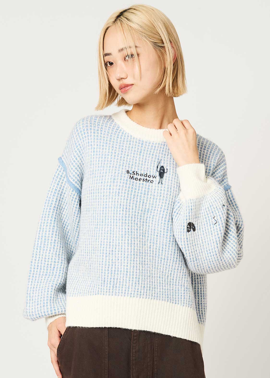 ビューティフルシャドーオーケストラ｜クルーネックニット｜ウィメンズ