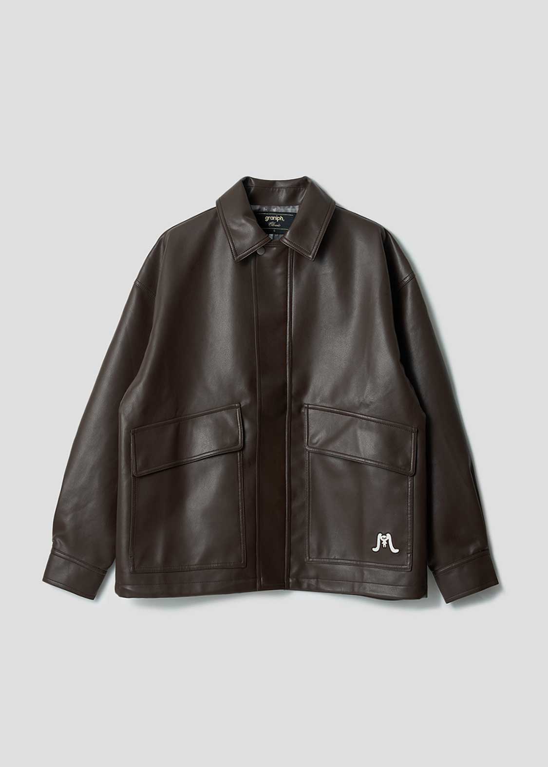 ビッグミミ｜エコレザージャケット｜ユニセックス｜グラニフ(graniph