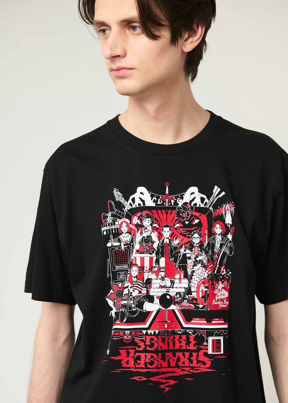 STRANGER THINGS drawn by 中村佑介｜Tシャツ｜ユニセックス｜グラニフ