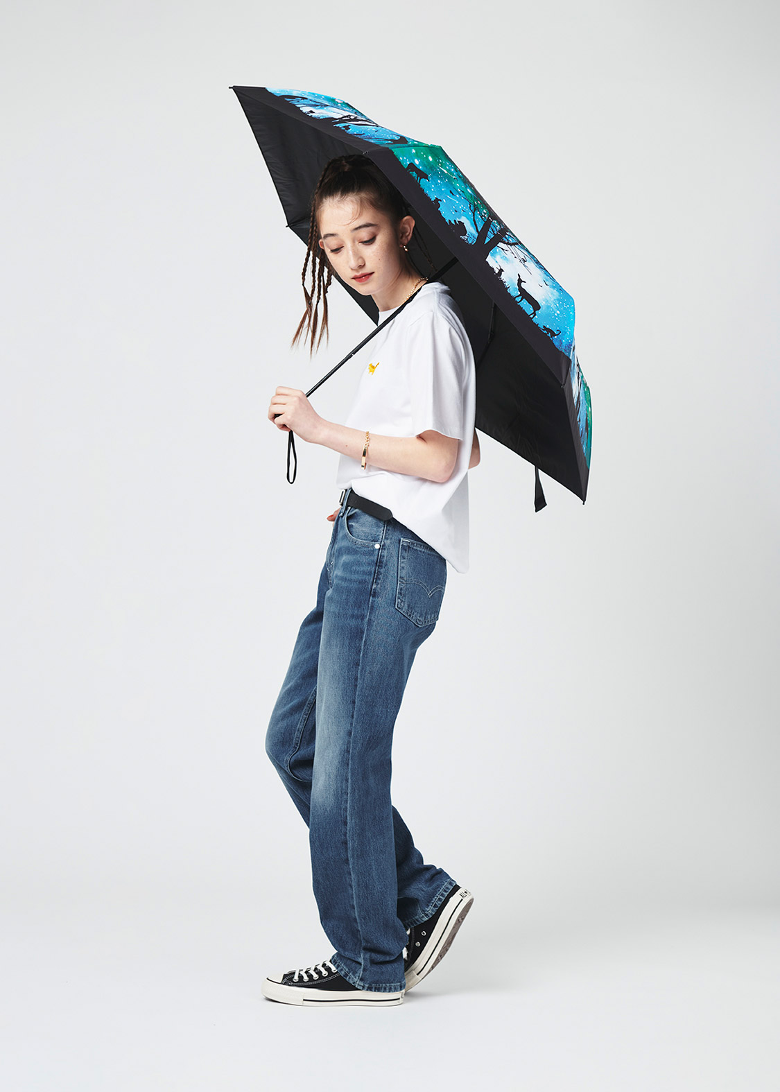 テンタイカンソク(Wpc.)｜折りたたみ傘 58cm｜ユニセックス｜グラニフ