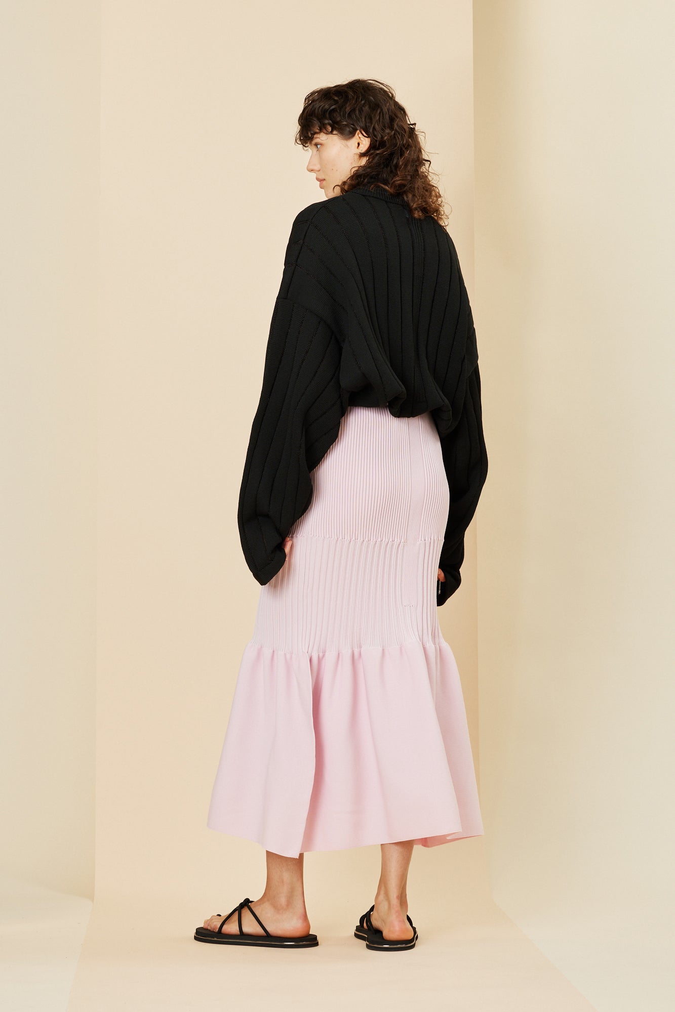 FLUTED MERMAID SKIRT