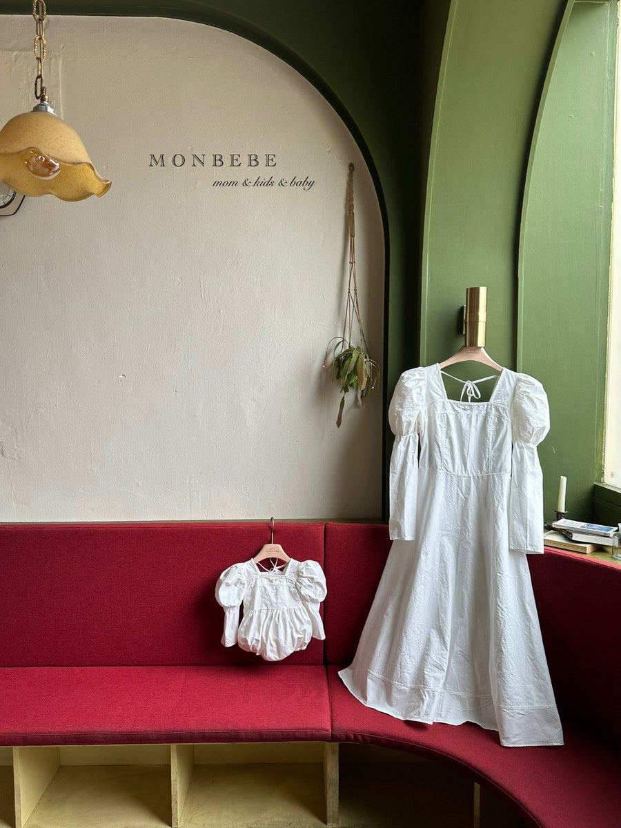 monbebe nana ワンピース 女性 レディース 親子 お揃い コーデ ドレス