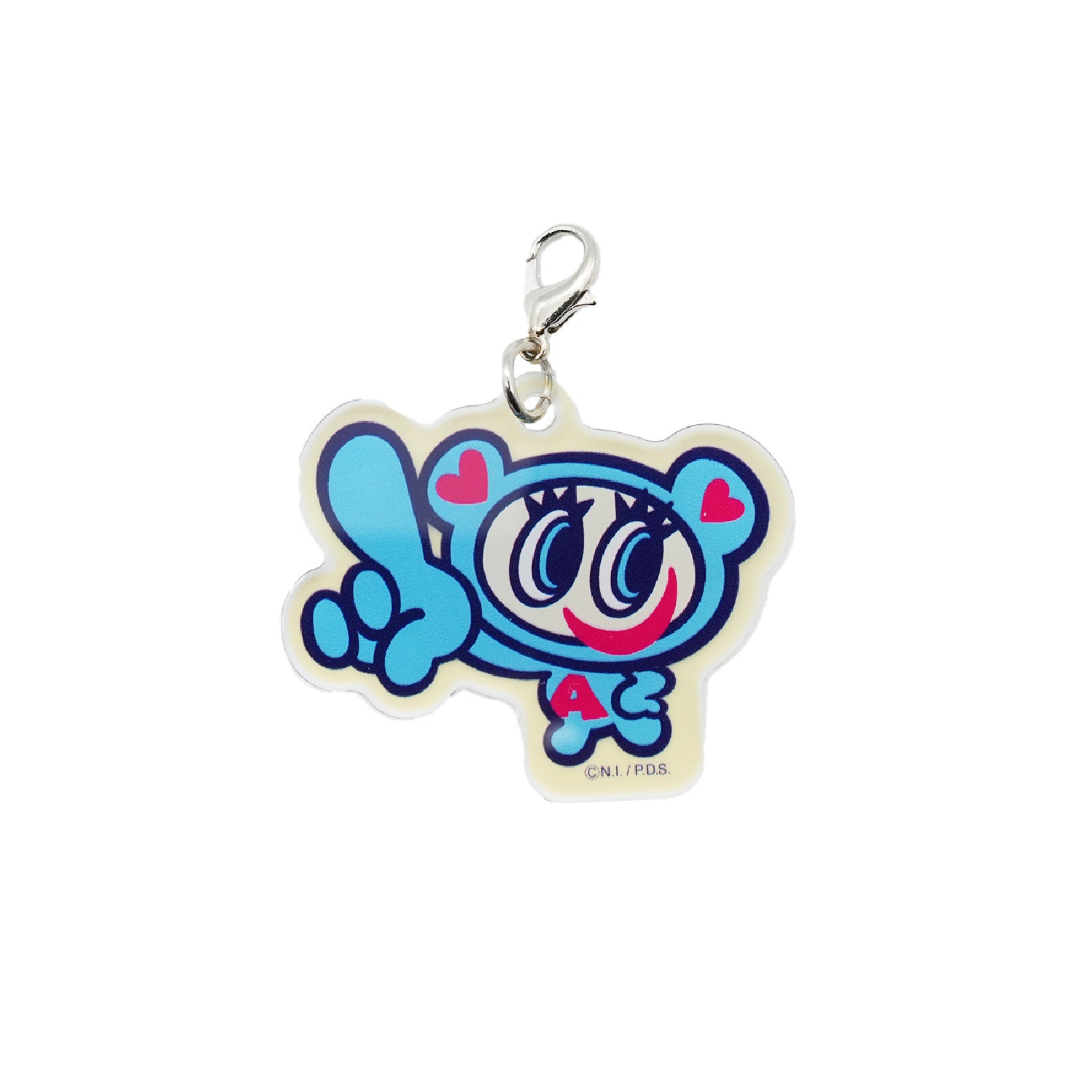 エンジェルブルー 3チャームキーホルダー – Chatta