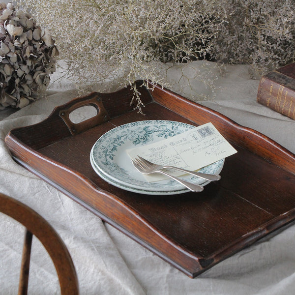 あつき様の フランス アンティーク木製トレイ あつき様の フランス