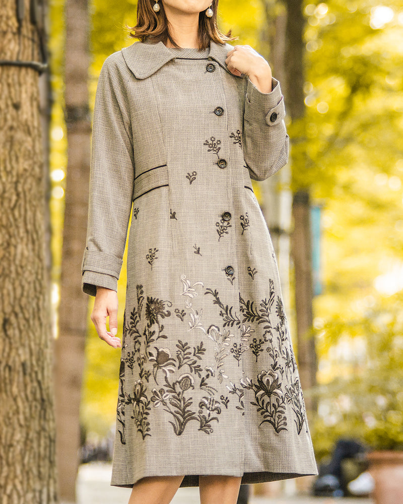 50％OFF】花柄刺繍コート | レースワンピースやブラウスなどエレガント