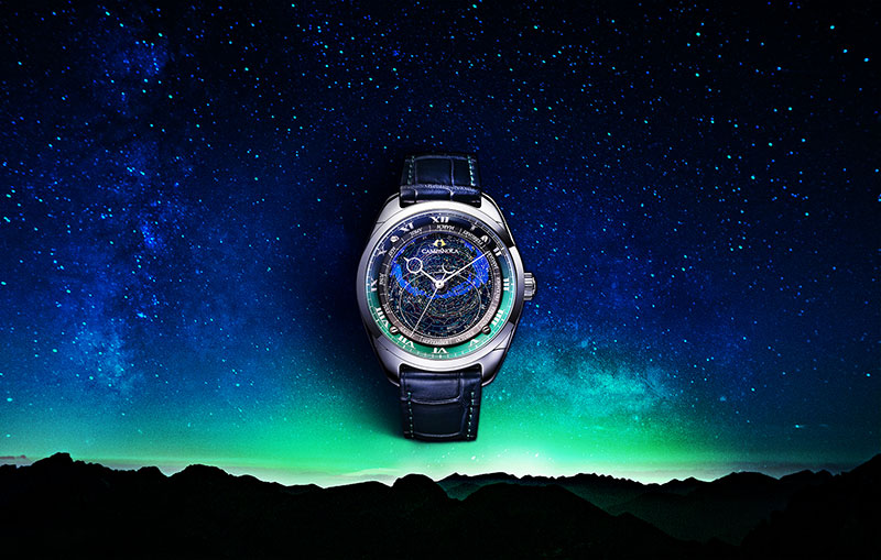 星空の動きを腕元で再現 『カンパノラ』コスモサイン20周年 「薄明」を