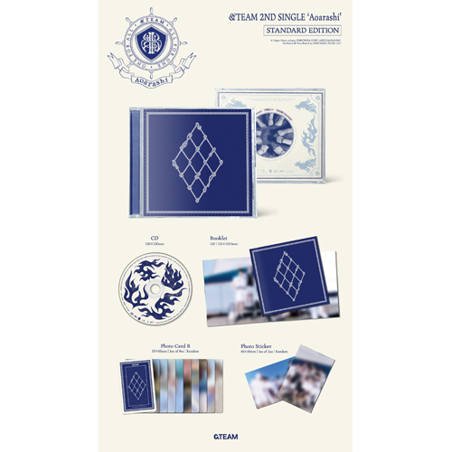 青嵐 (Aoarashi) [2形態セット][CD MAXI][+PHOTOBOOK] - &TEAM