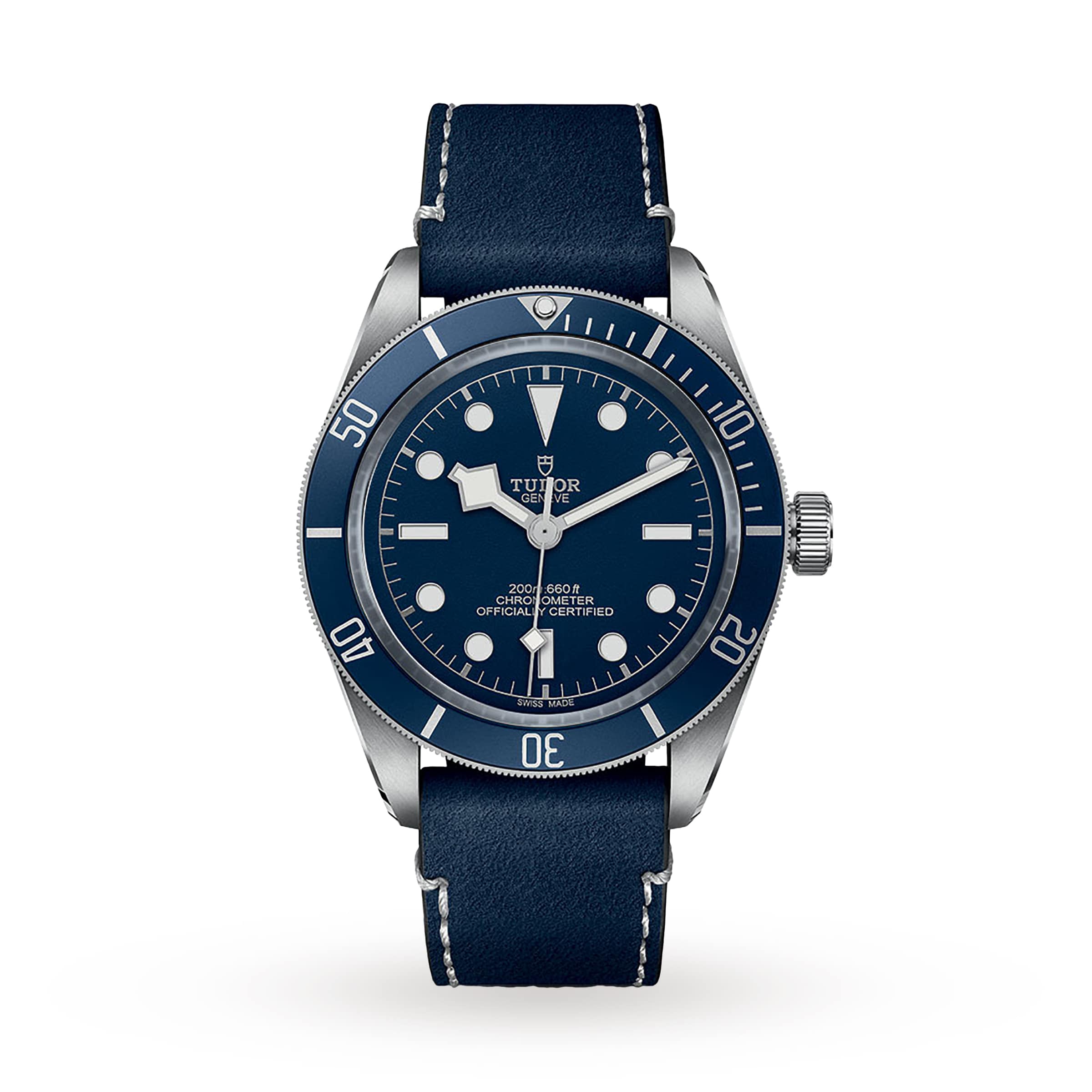 Tudor Black Bay 58 39mm Steel Case Blue Soft Touch Strap M79030B