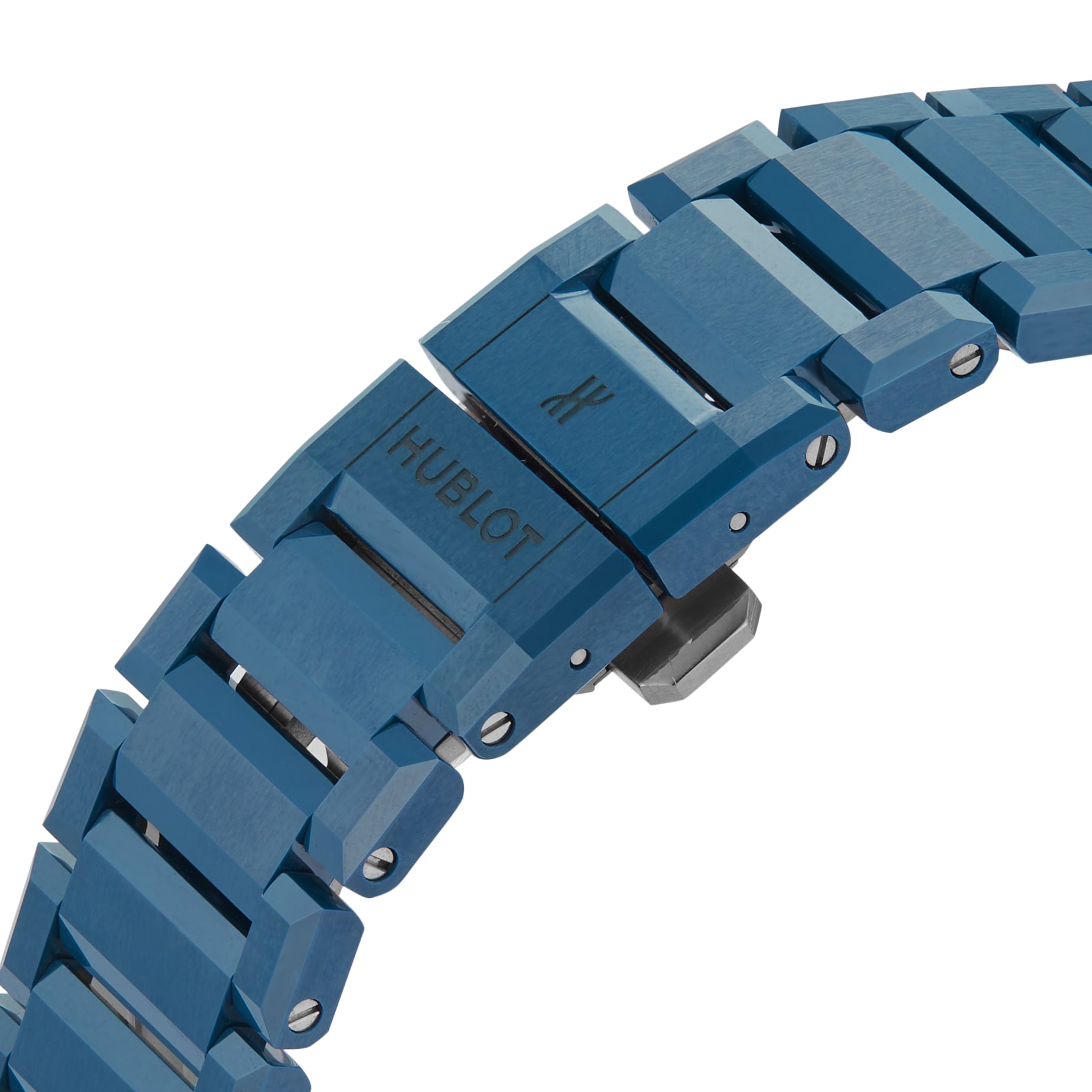 Hublot Big Bang Integrated Blue Ceramic 42mm Mens Watch 451.EX