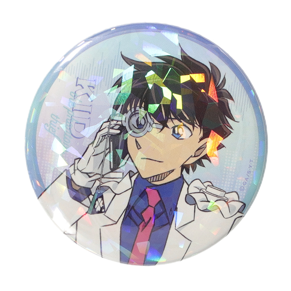 名探偵コナン ホログラム缶バッジ(電話シリーズ キッド)