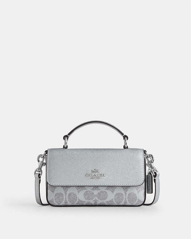 COACH® PL | Mini Josie Top Handle Bag In Signature Canvas