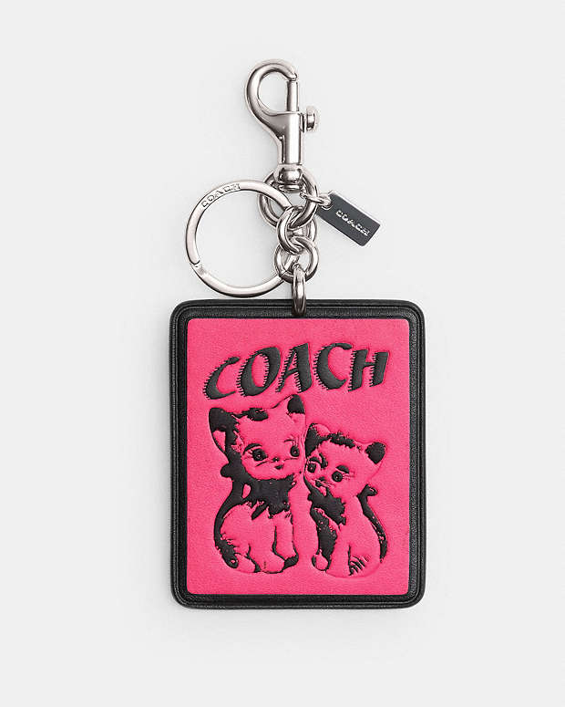COACH コーチ バックチャーム キーリング 犬 ワンちゃん ドッグ シッポ