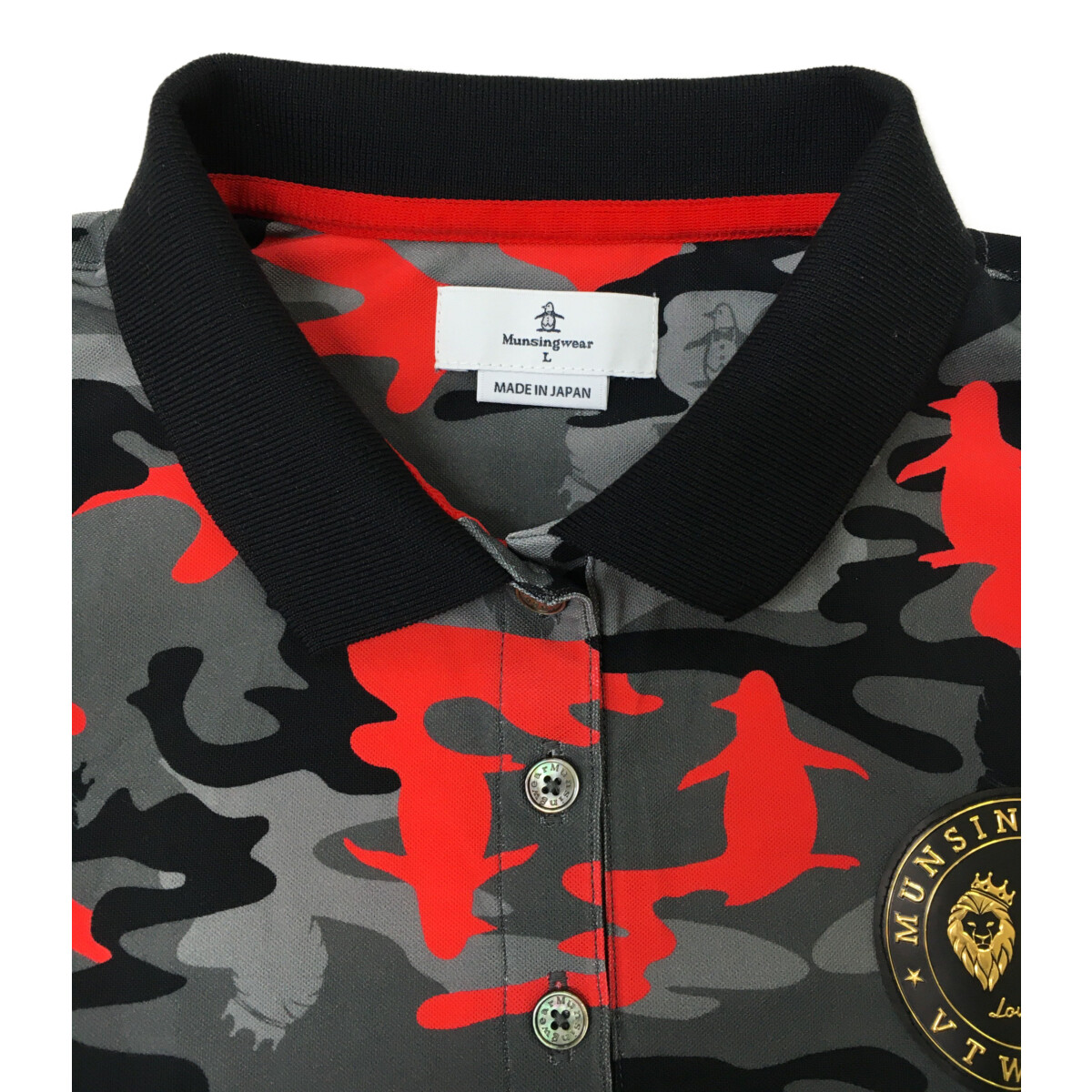 V12 ヴィトゥエルヴ マルチカラー チェック柄 ゴルフシャツ ポロ M V12