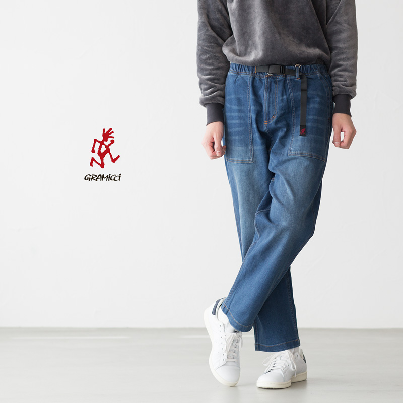 ヒロ73 GRAMICCI ダークユーズドデニムパンツ M ベイカー ヒロ73