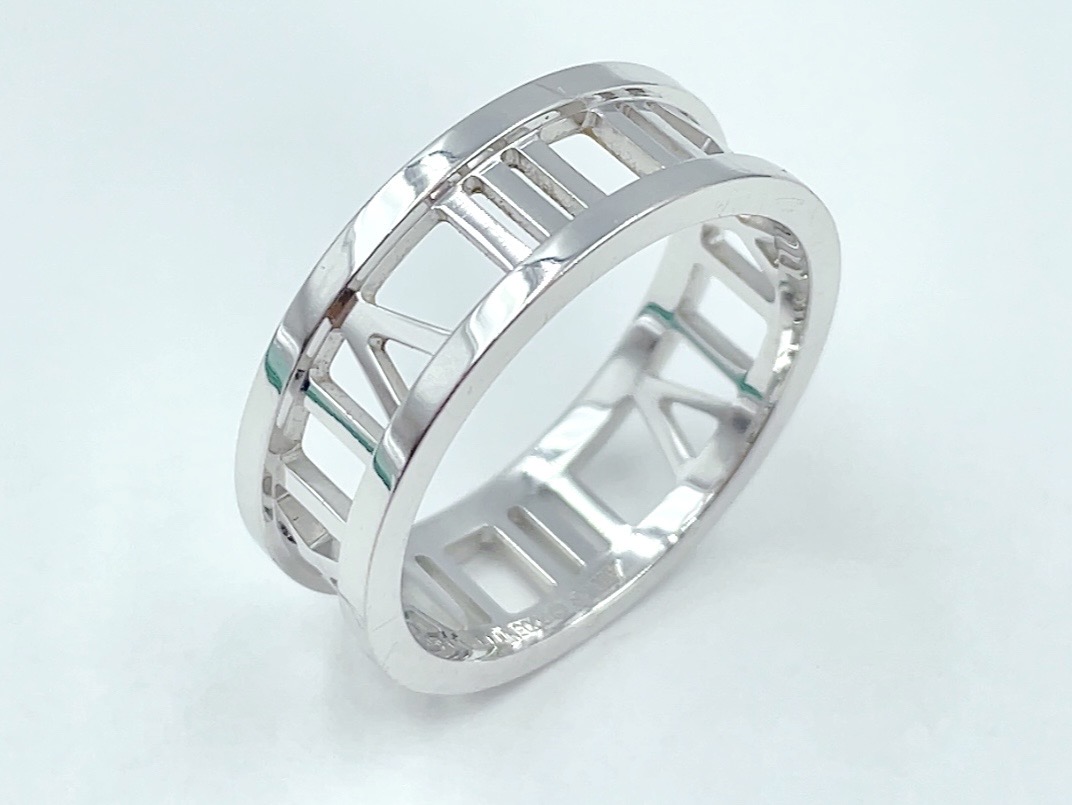 ティファニー アトラス リング ホワイトゴールド | 買取市場 ここくら