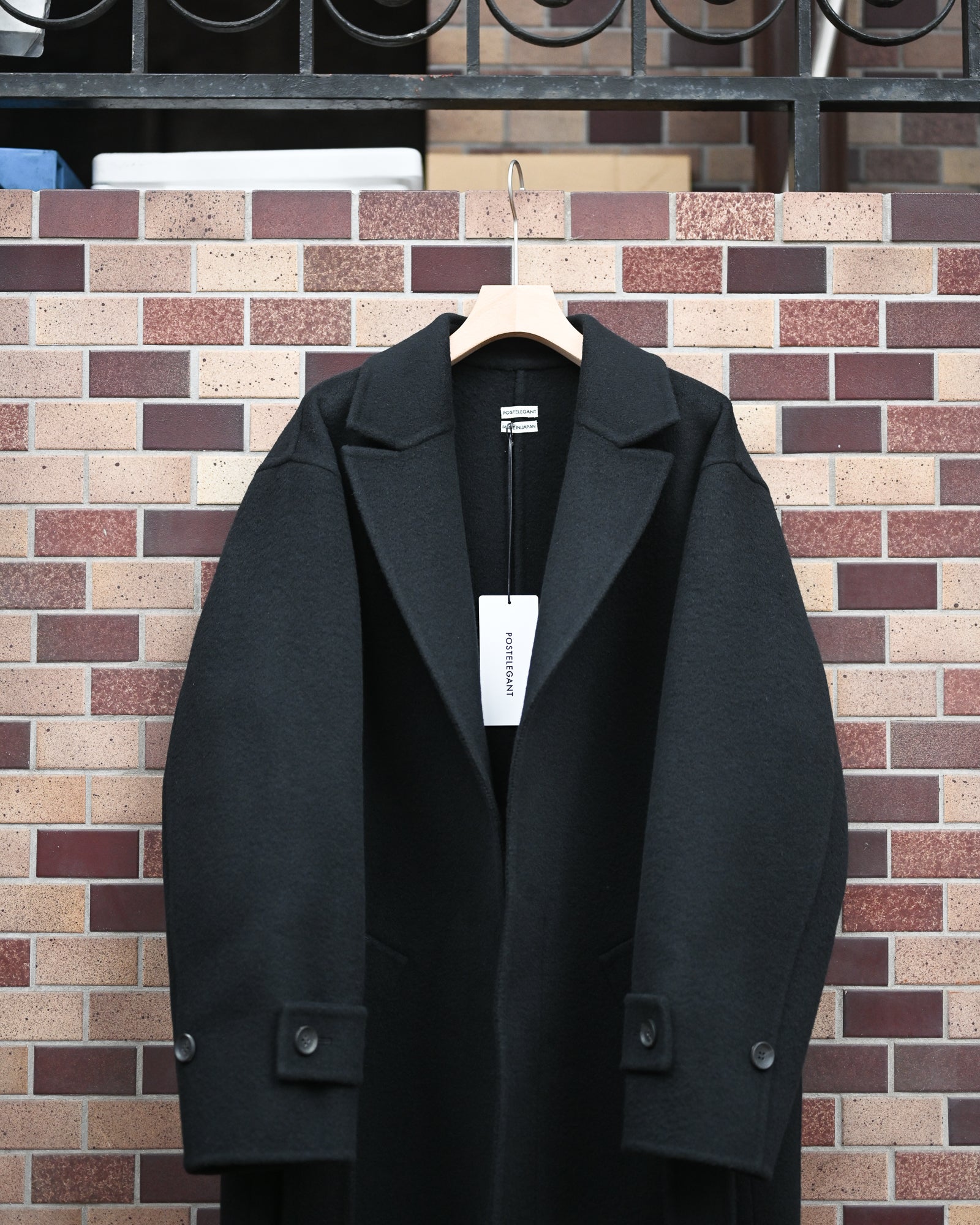 POSTELEGANT - Wool Rever Coat | COELACANTH ポステレガント 正規取扱