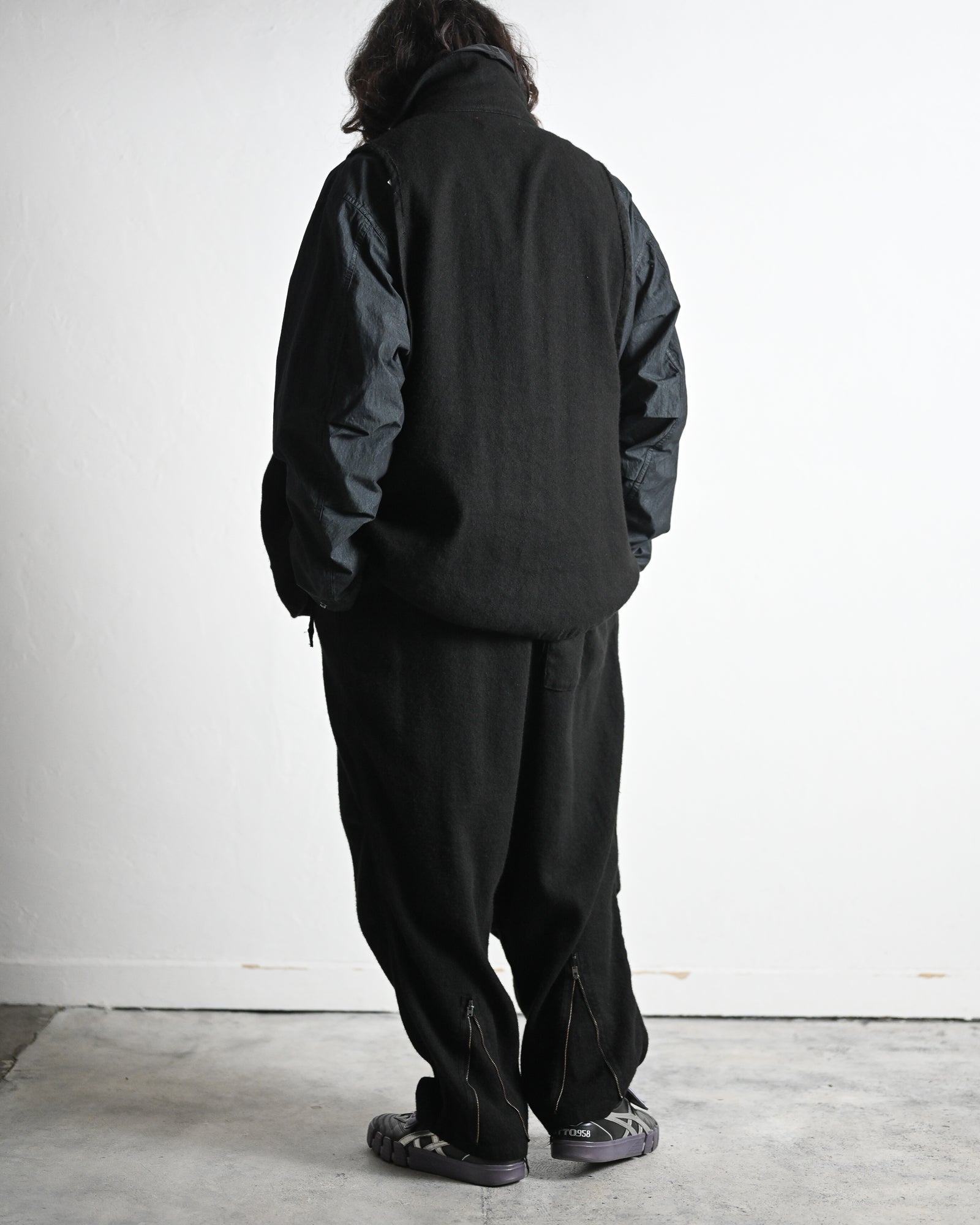 barbell object - flower vest | COELACANTH バーベルオブジェクト